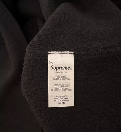 supreme box logo hooded sweatshirt black