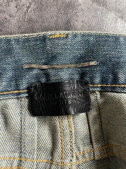 Saint Laurent Distressed Jeans