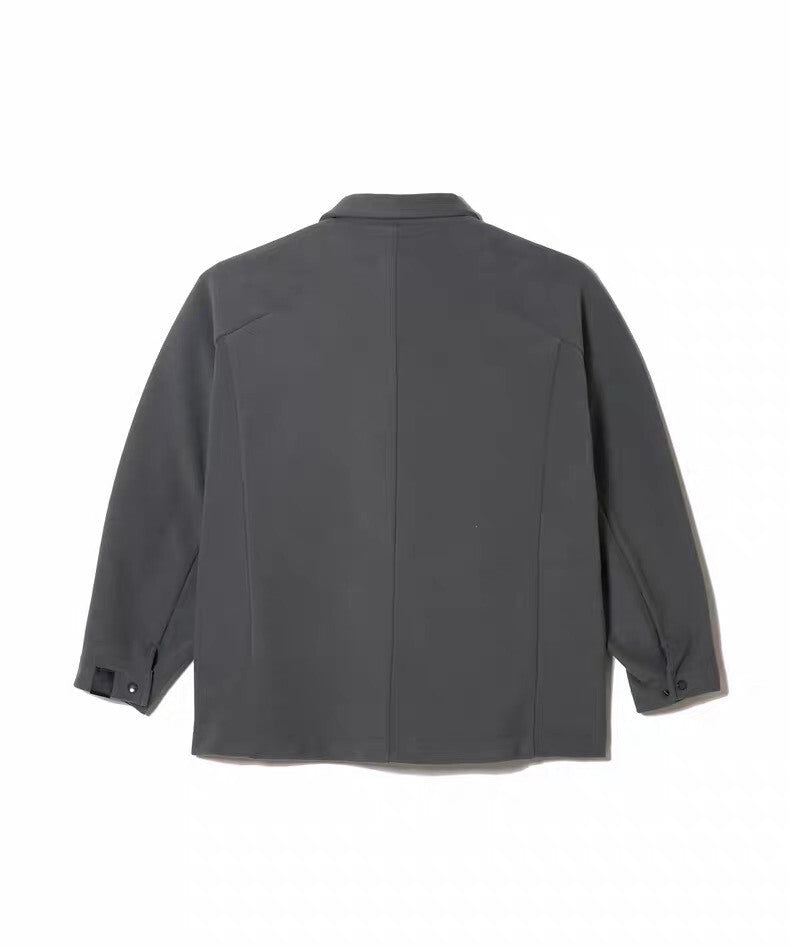 minimalist commuting anti-static shirt jacket