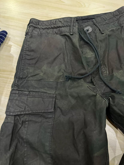 RRL Camo Cargo Pants Black Color