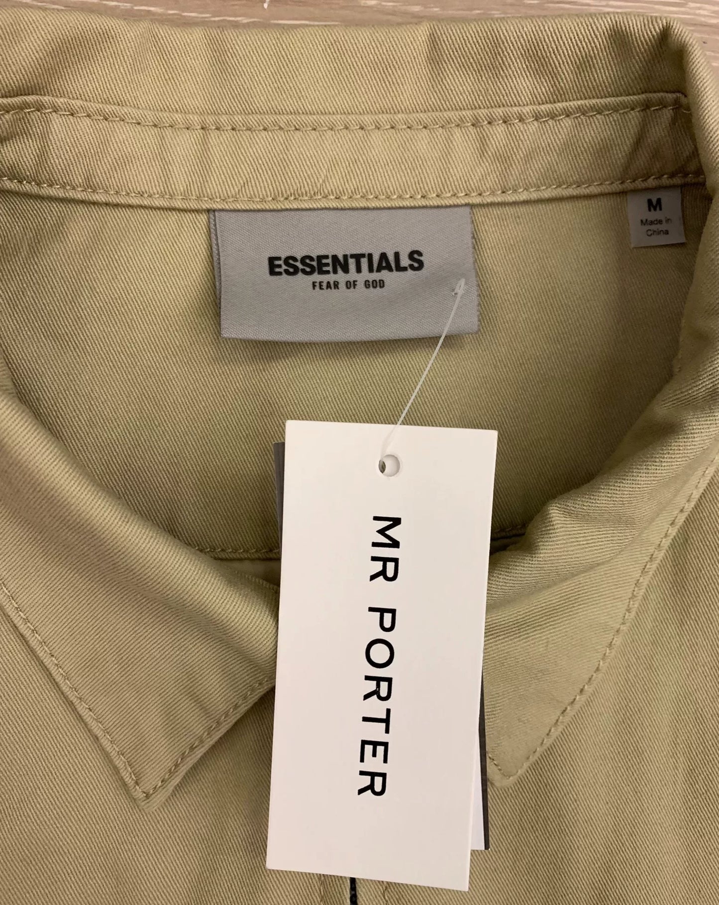Fear of God Essentials Khaki Jacket