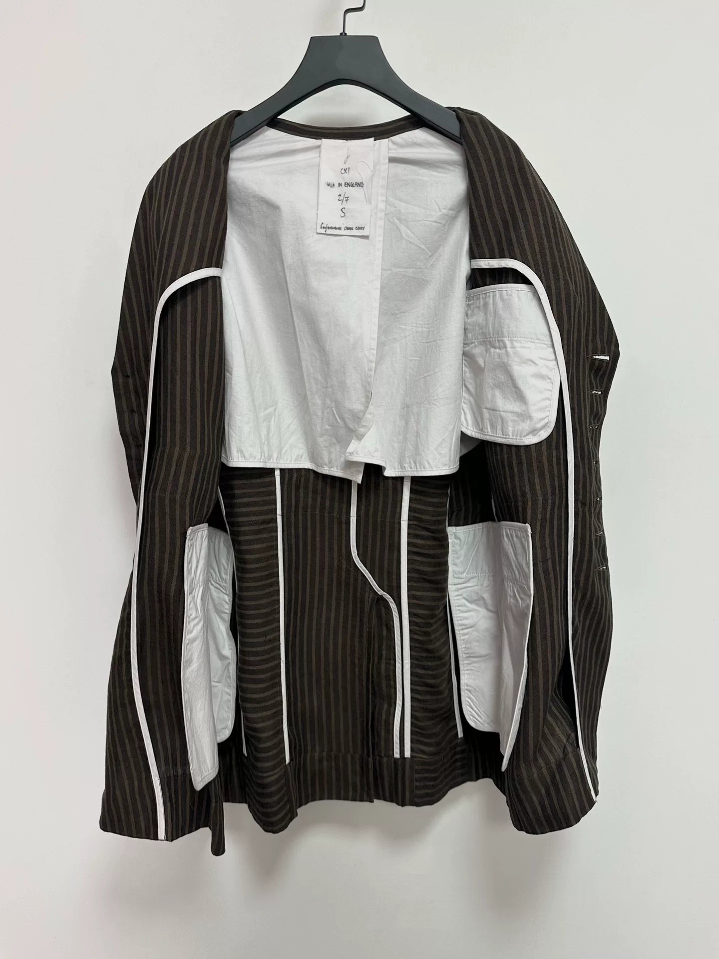 antique linen jacket by john alexander skelton