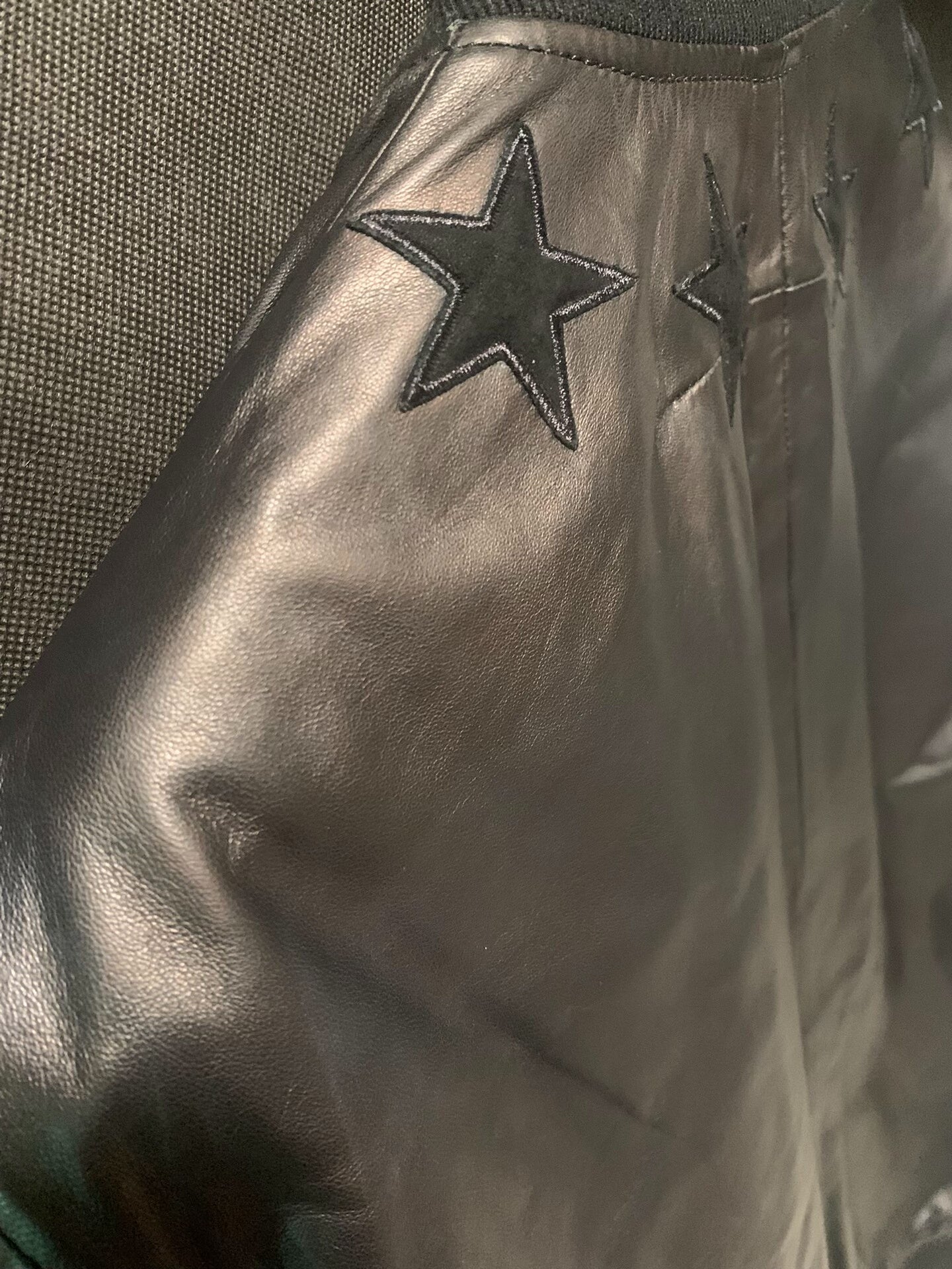 givenchy classic star leather jacket size 48