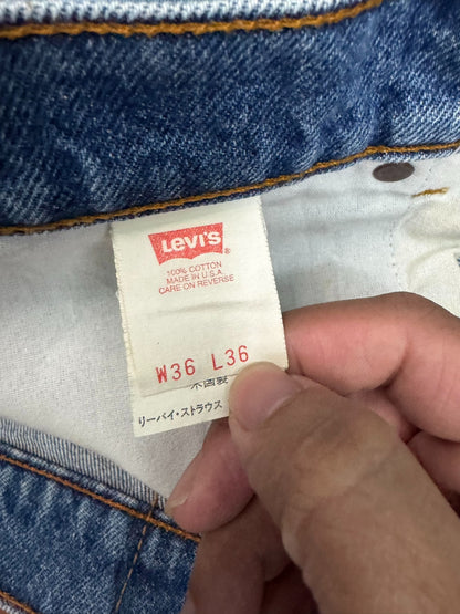 Vintage Levi's 505 90s Blue Jeans