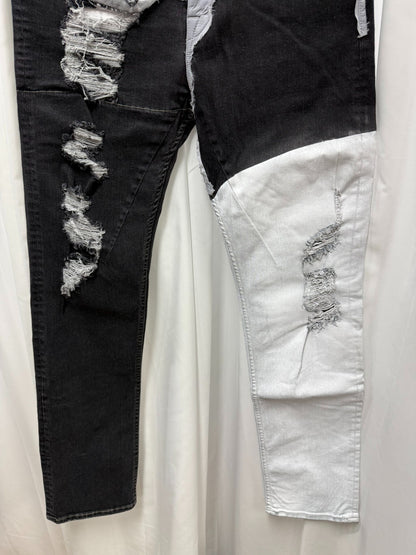 Rick Owens Patchwork Denim Pants
