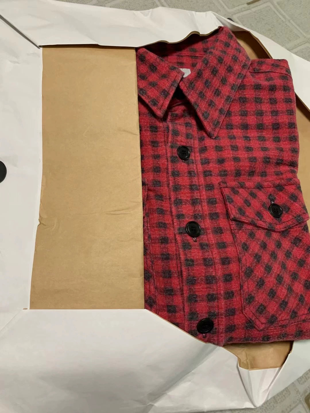 visvim 16aw Black Elk Gingham Flannel