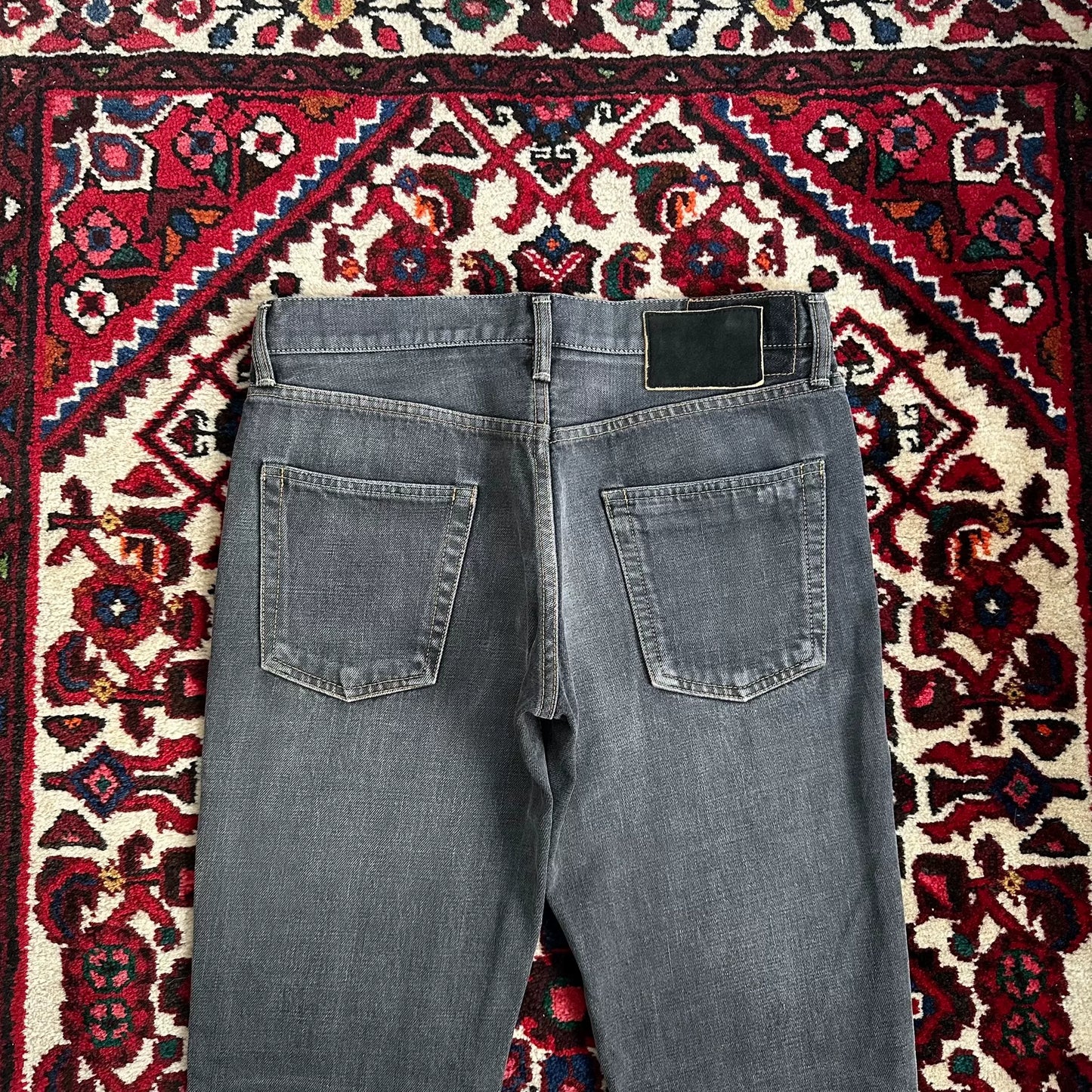 Black Denim Jeans from Visvim and Levis