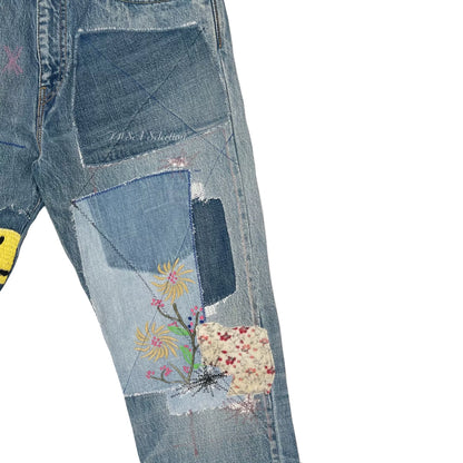 Kapital Kountry Patchwork Denim Jeans
