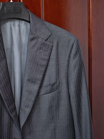 Zegna Wool Suit Jacket Ring Jacket