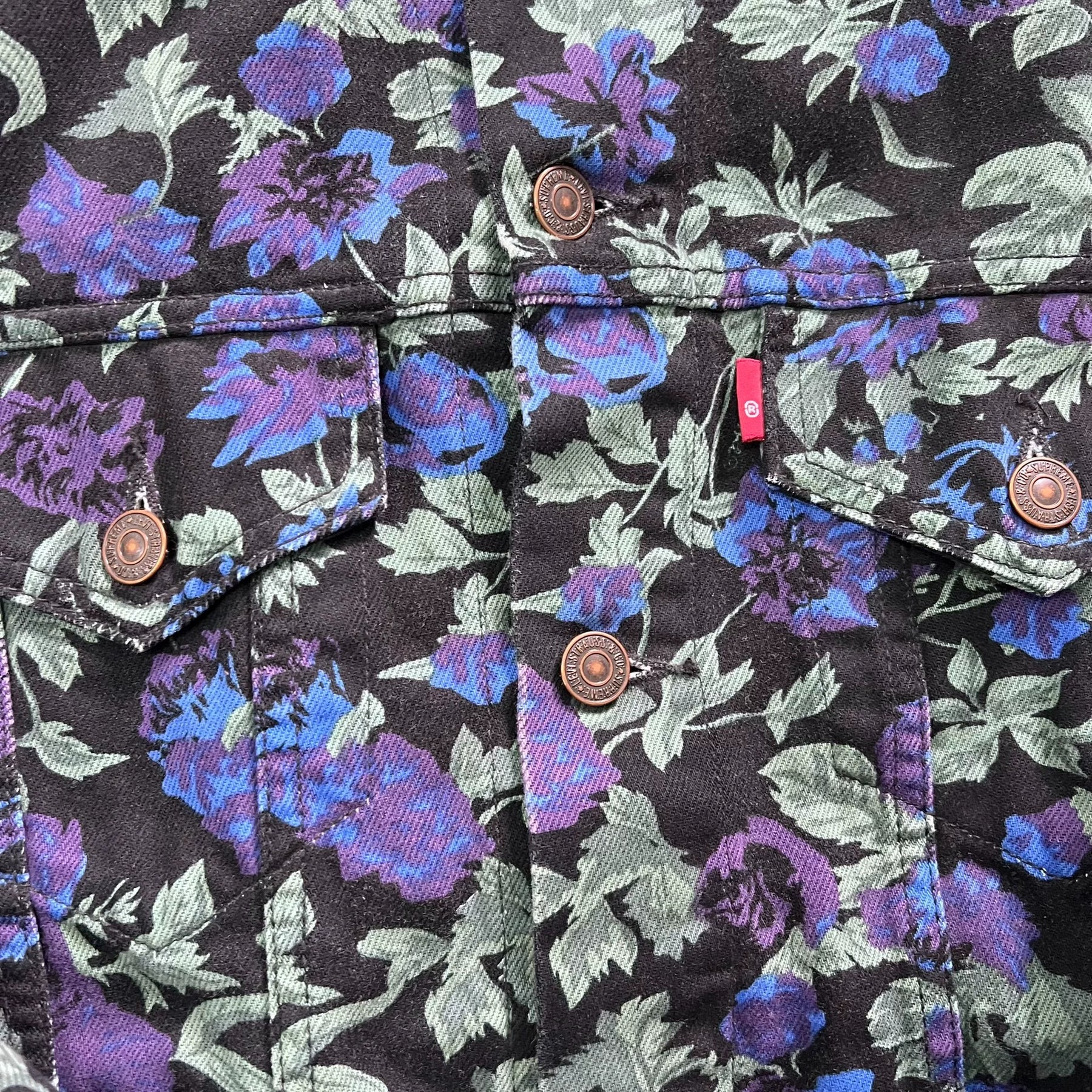 Supreme x Levis Roses Trucker Jacket SS16