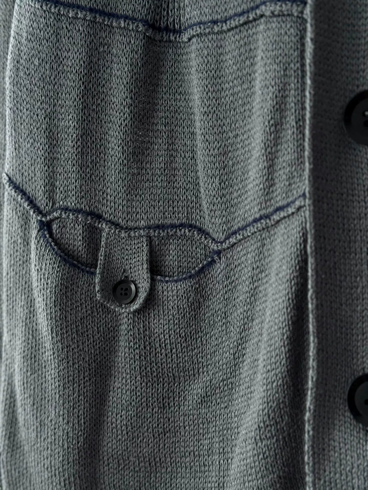 Yohji Yamamoto Deconstructed Knit Cardigan