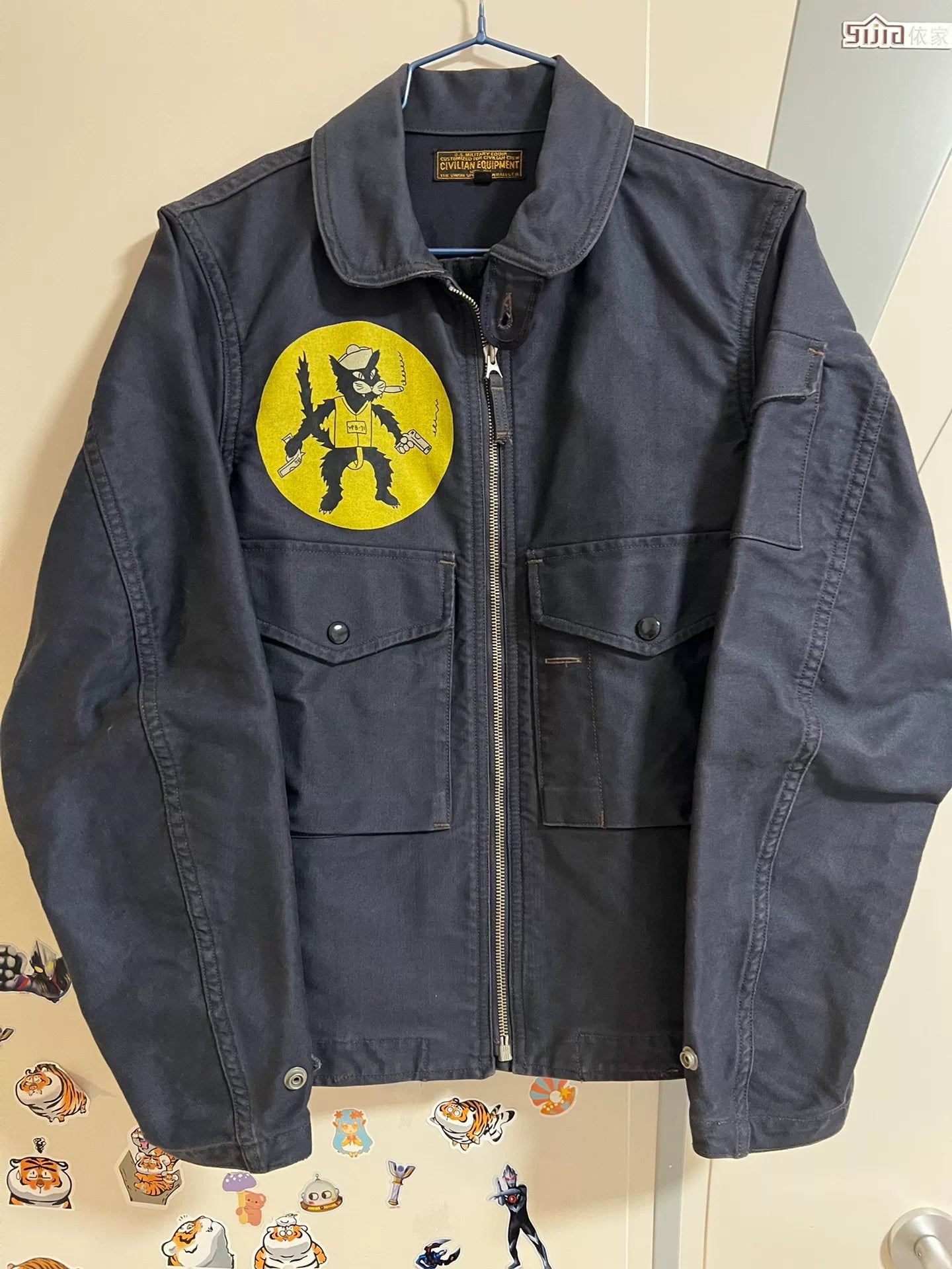 US Navy Black Cats Deck Jacket