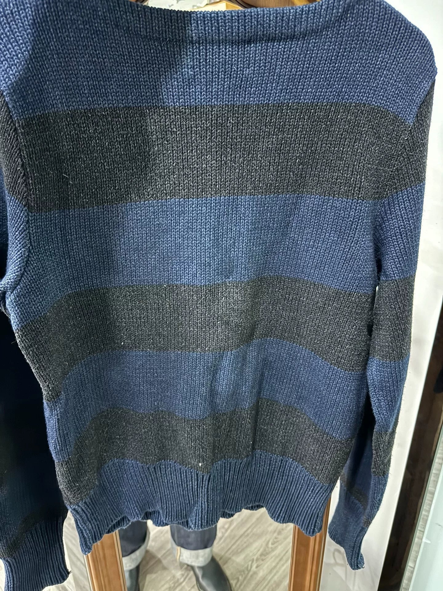 RRL Cotton Knitted Pullover Sweater