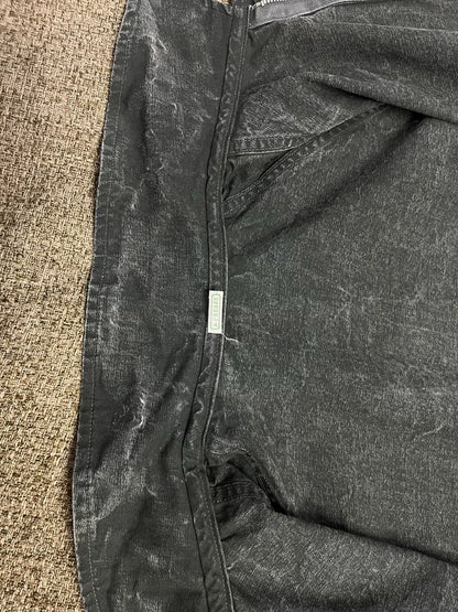 A.presse 25ss Black Washed Safari Jacket