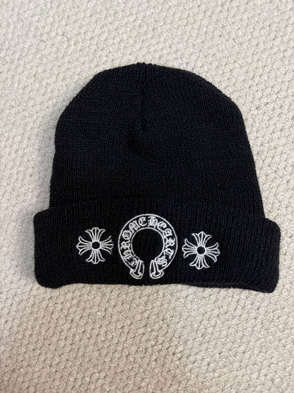 Chrome Hearts Horseshoe Embroidery Beanie