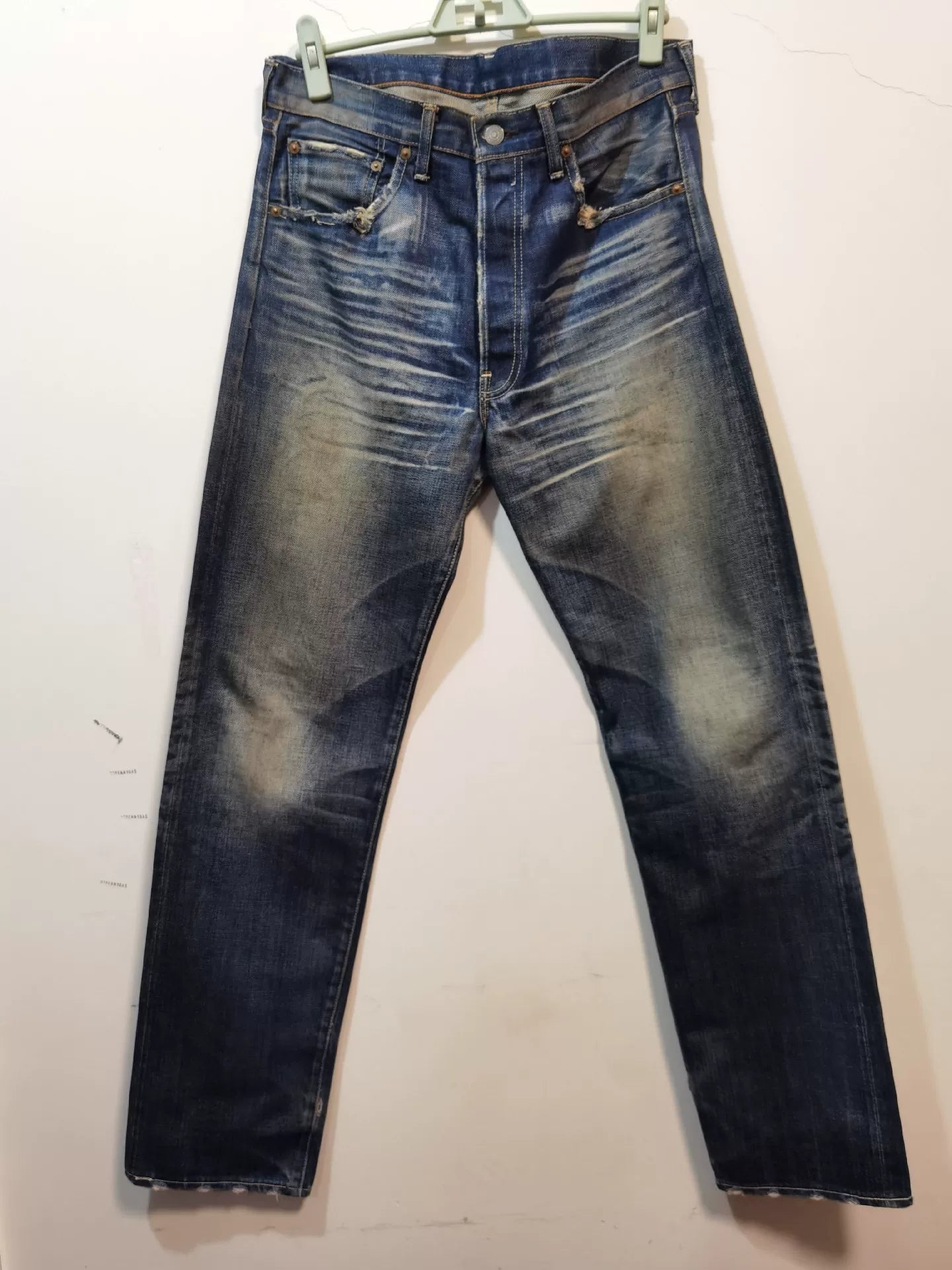levi's classic washed denim jeans w34