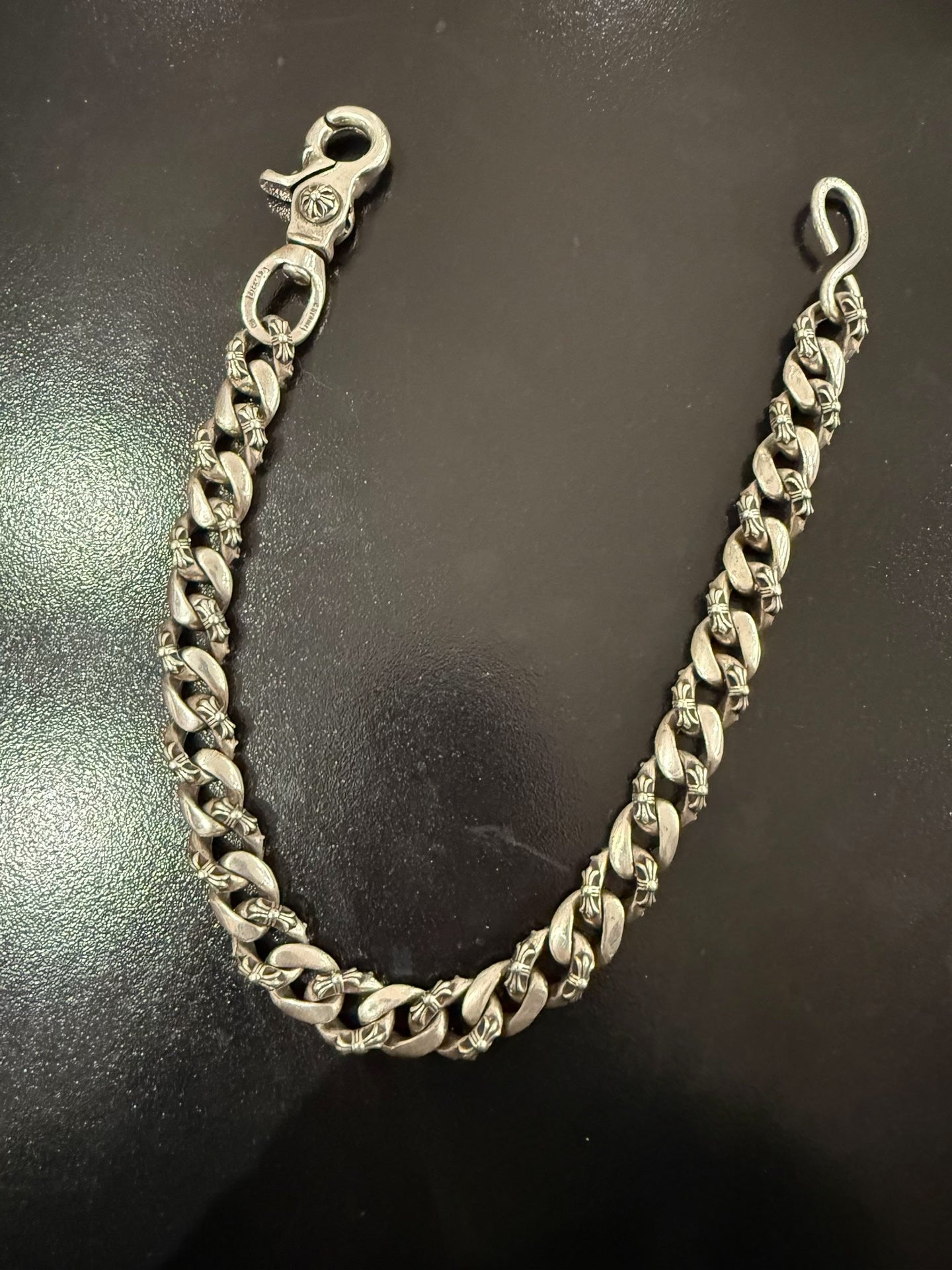 Chrome Hearts Lobster Clasp Half Cross Pants Chain