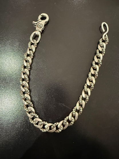 Chrome Hearts Lobster Clasp Half Cross Pants Chain
