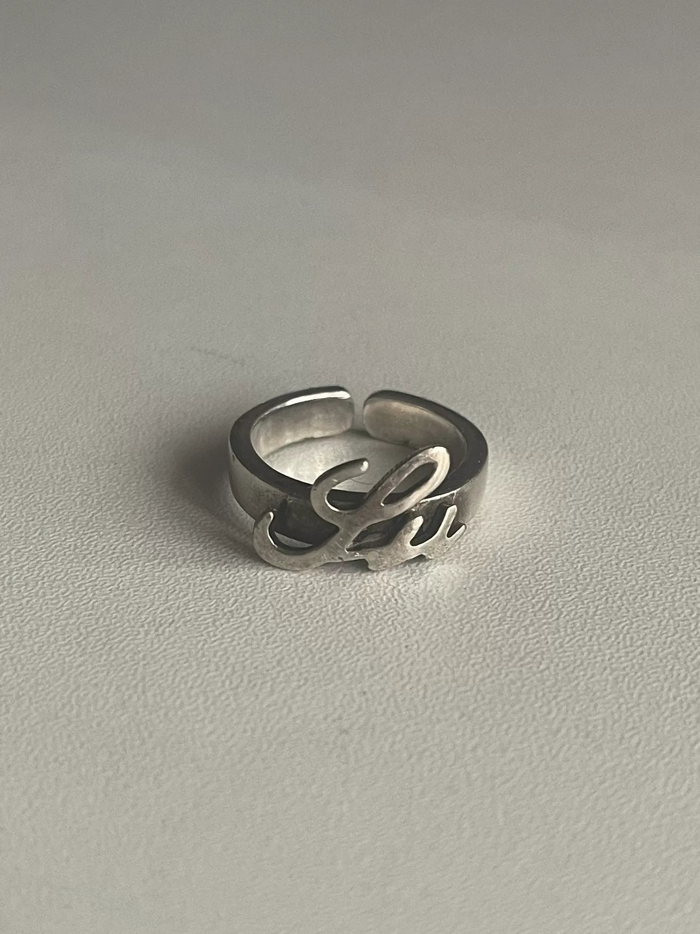 maison martin margiela silver ring 2008