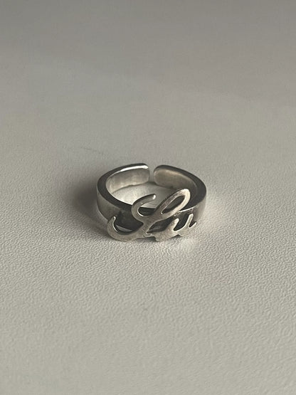 maison martin margiela silver ring 2008