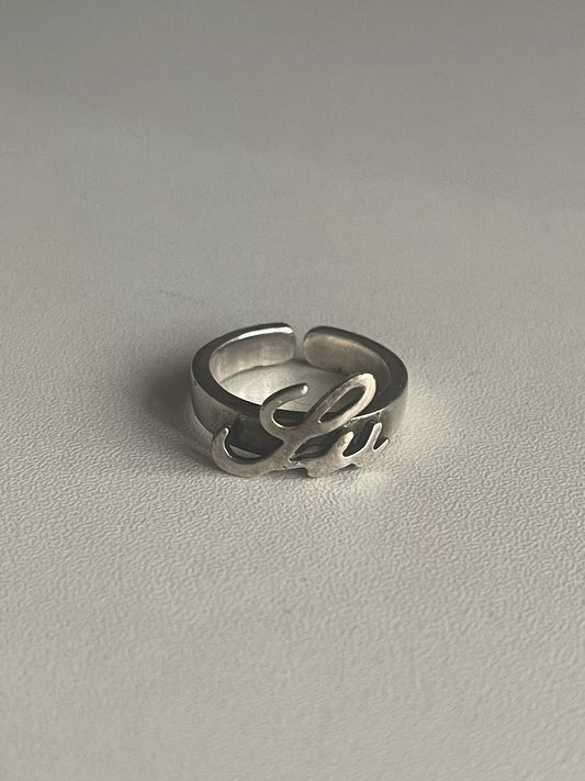 maison martin margiela silver ring 2008