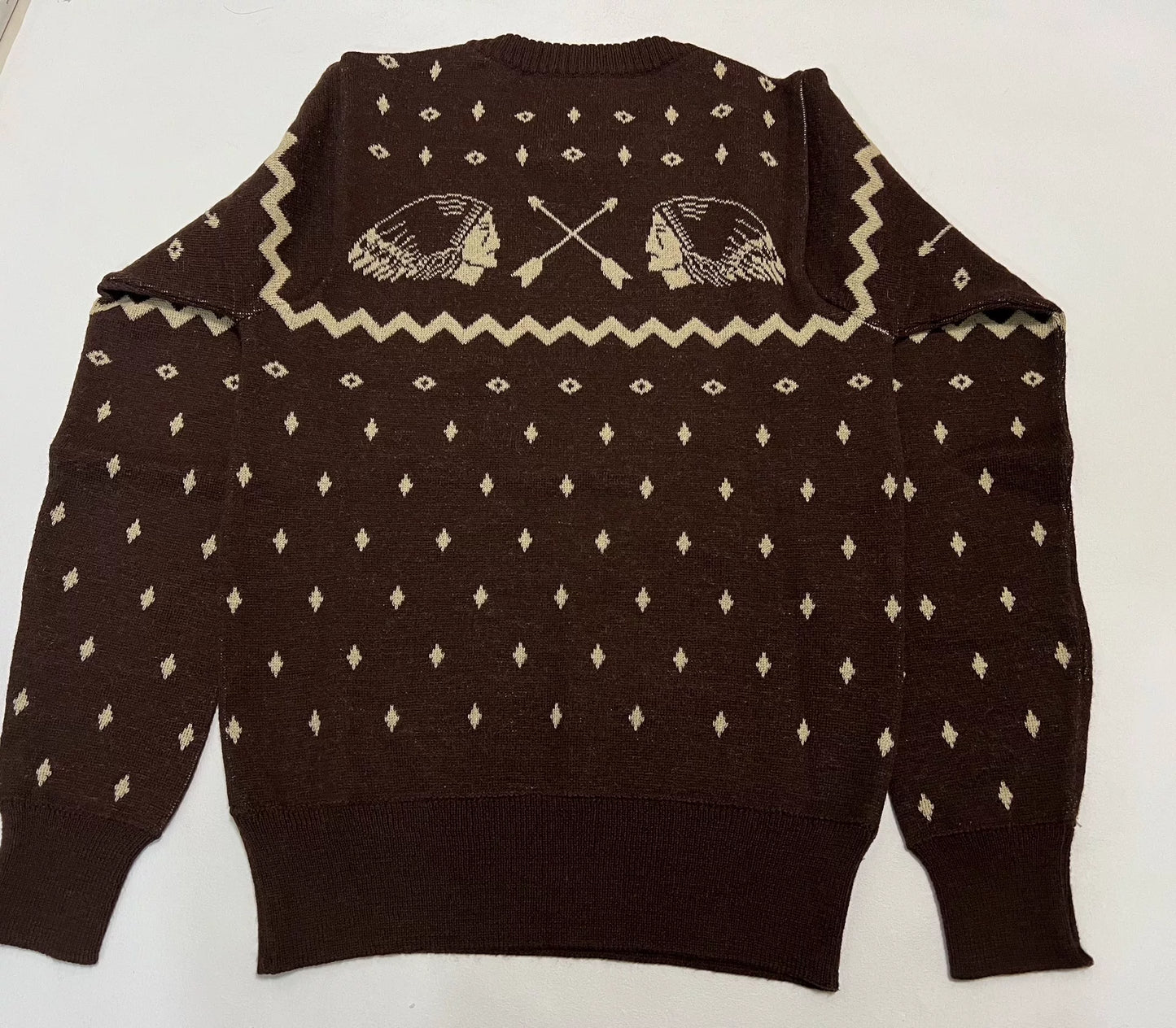 visvim 17AW VNTG Native Jacquard Knit