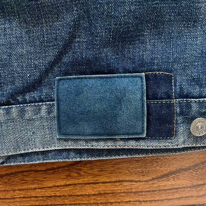 Visvim 16AW Chore Damaged Denim Jacket