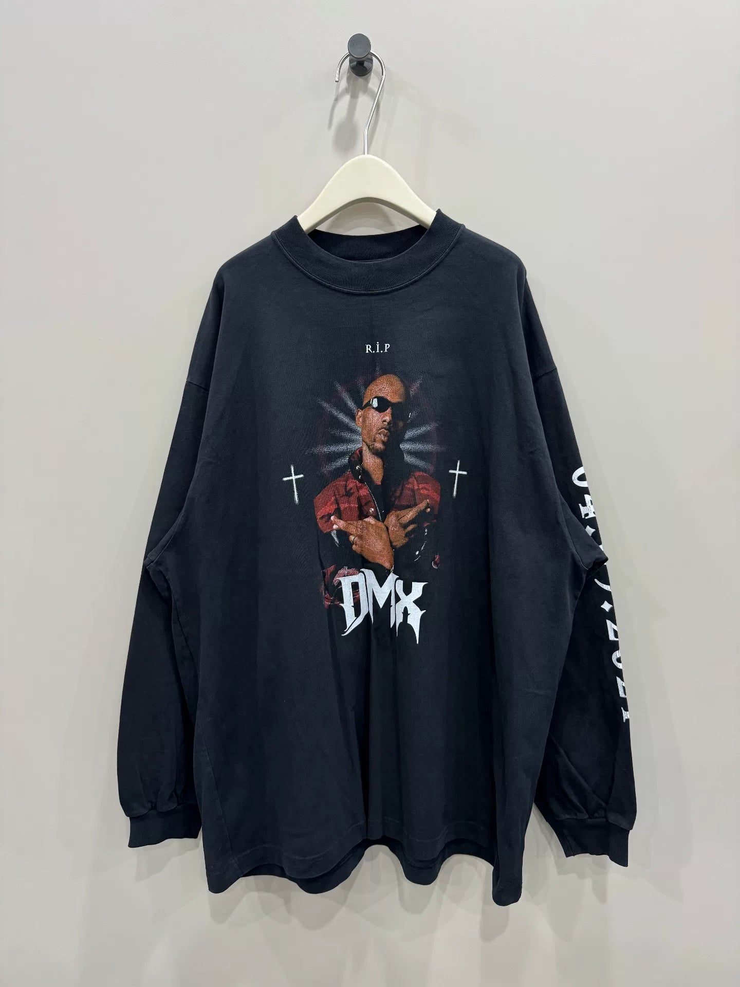 Balenciaga DMX Long Sleeve Shirt XL Size
