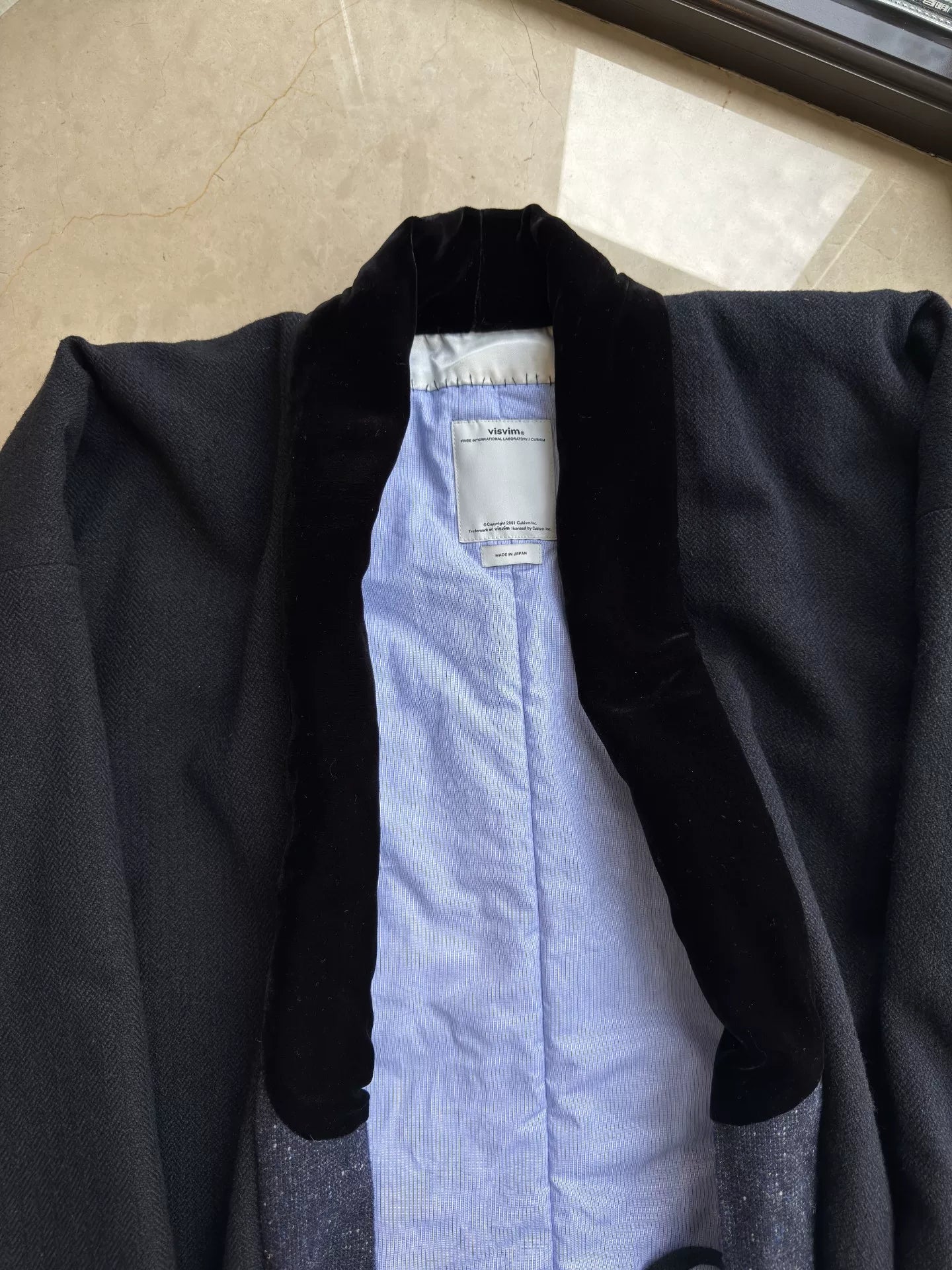 Visvim 17AW Dotera Herringbone Coat