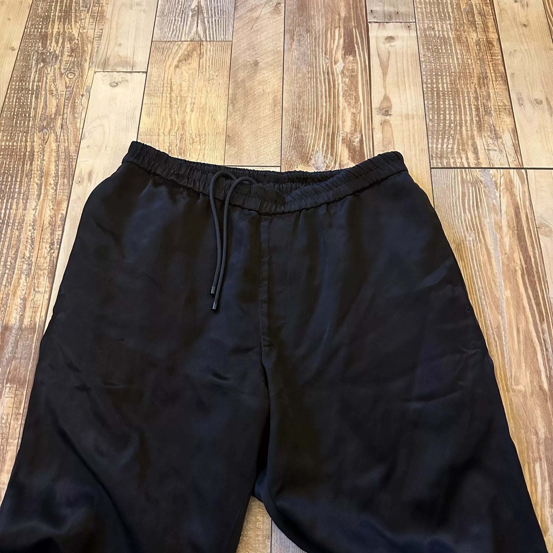 Dries van Noten Satin Straight Casual Pants