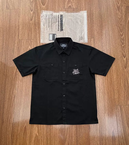 NEIGHBORHOOD x Mister Cartoon Short Sleeve Shirt