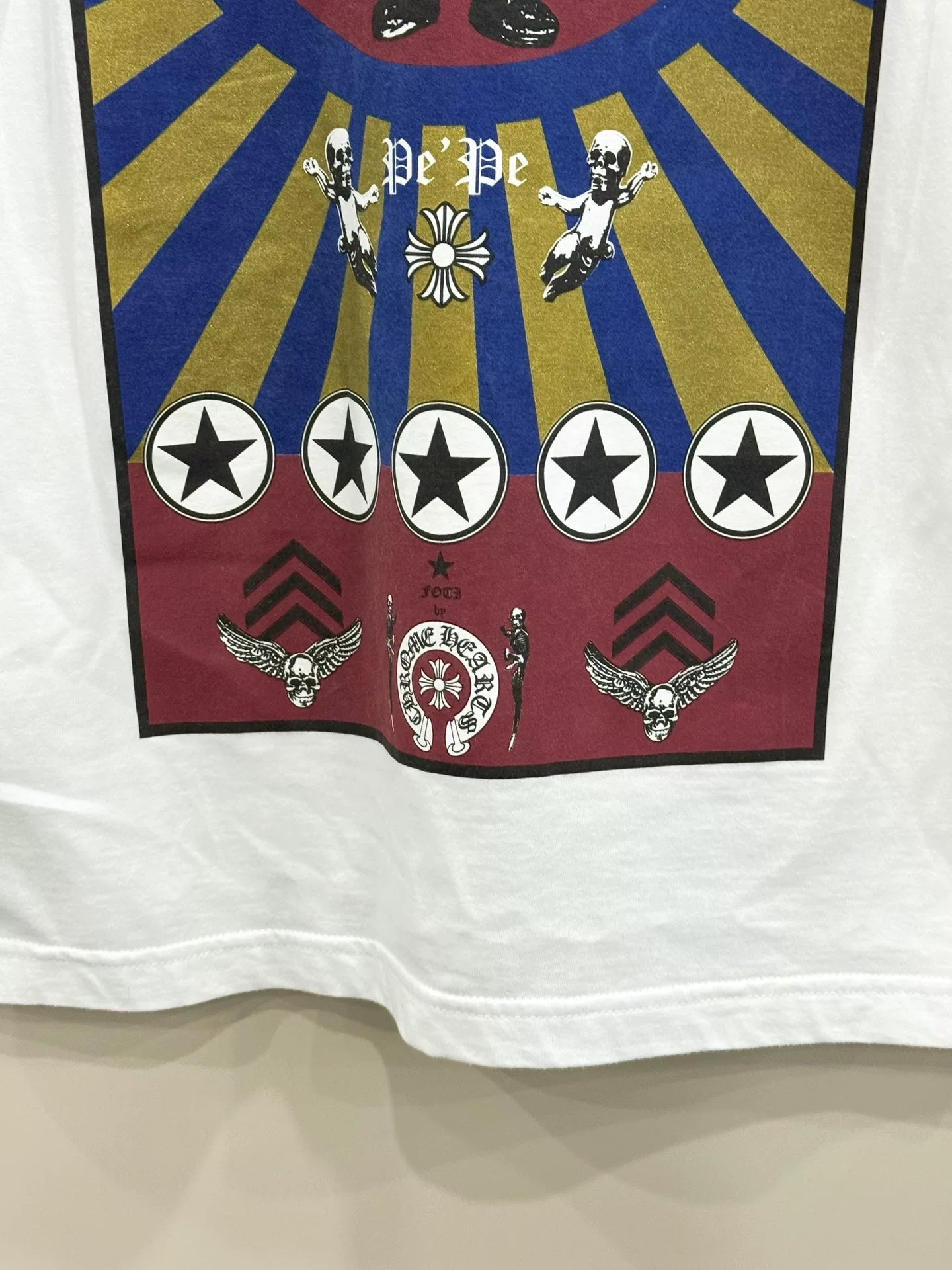 chrome hearts short sleeve t-shirt size L