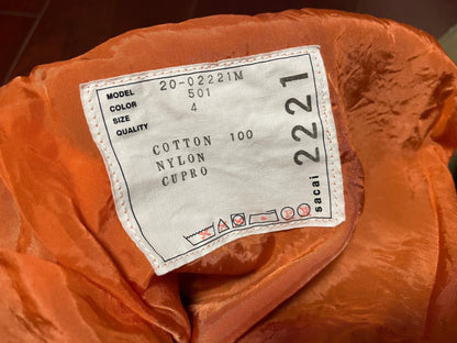 sacai custom show model shorts size 4