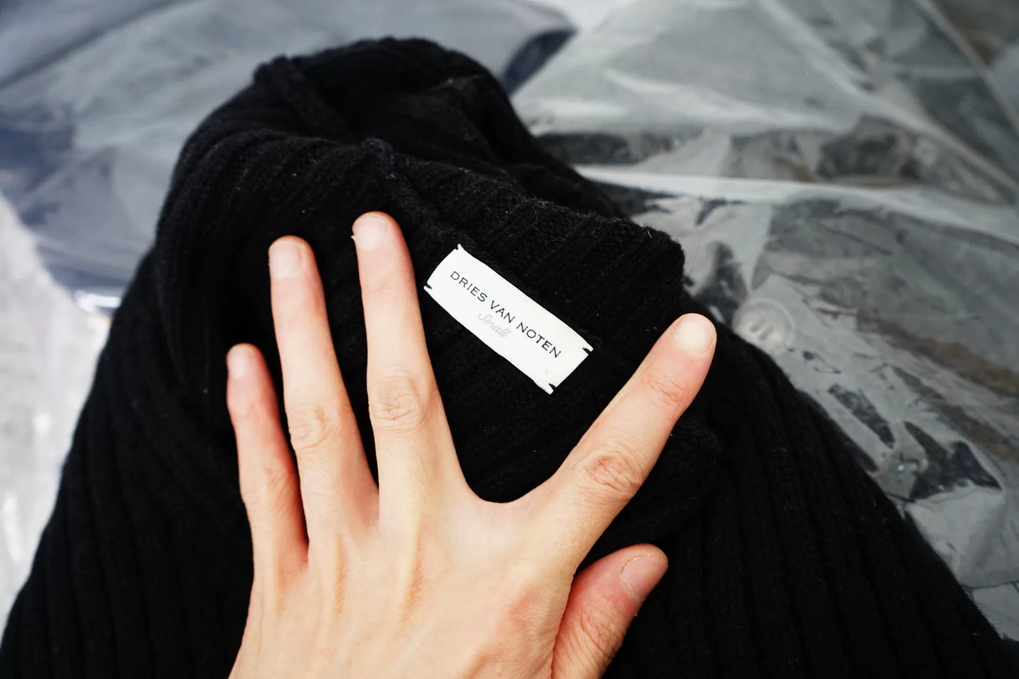 Dries Van Noten Wool Turtleneck Vest