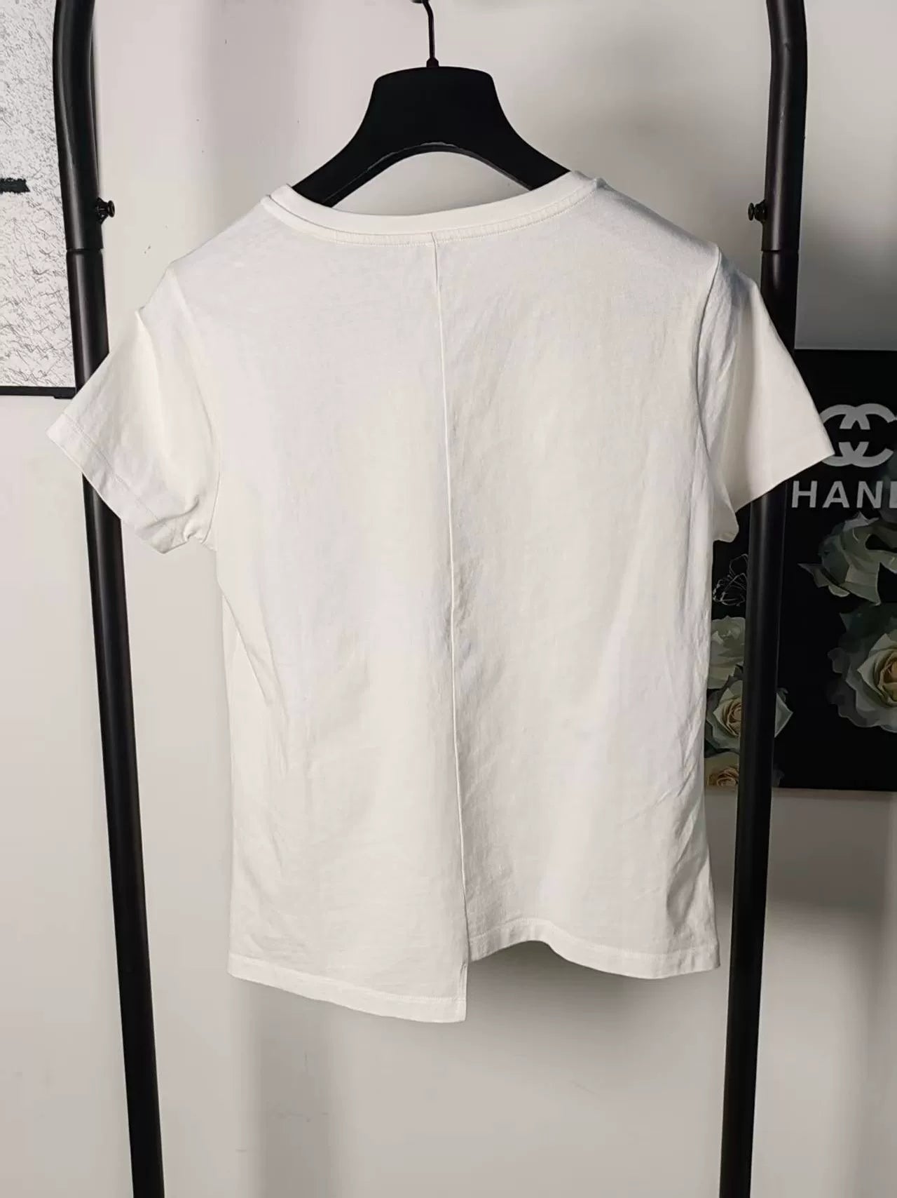 Loewe Embroidered Logo Short Sleeve Shirt