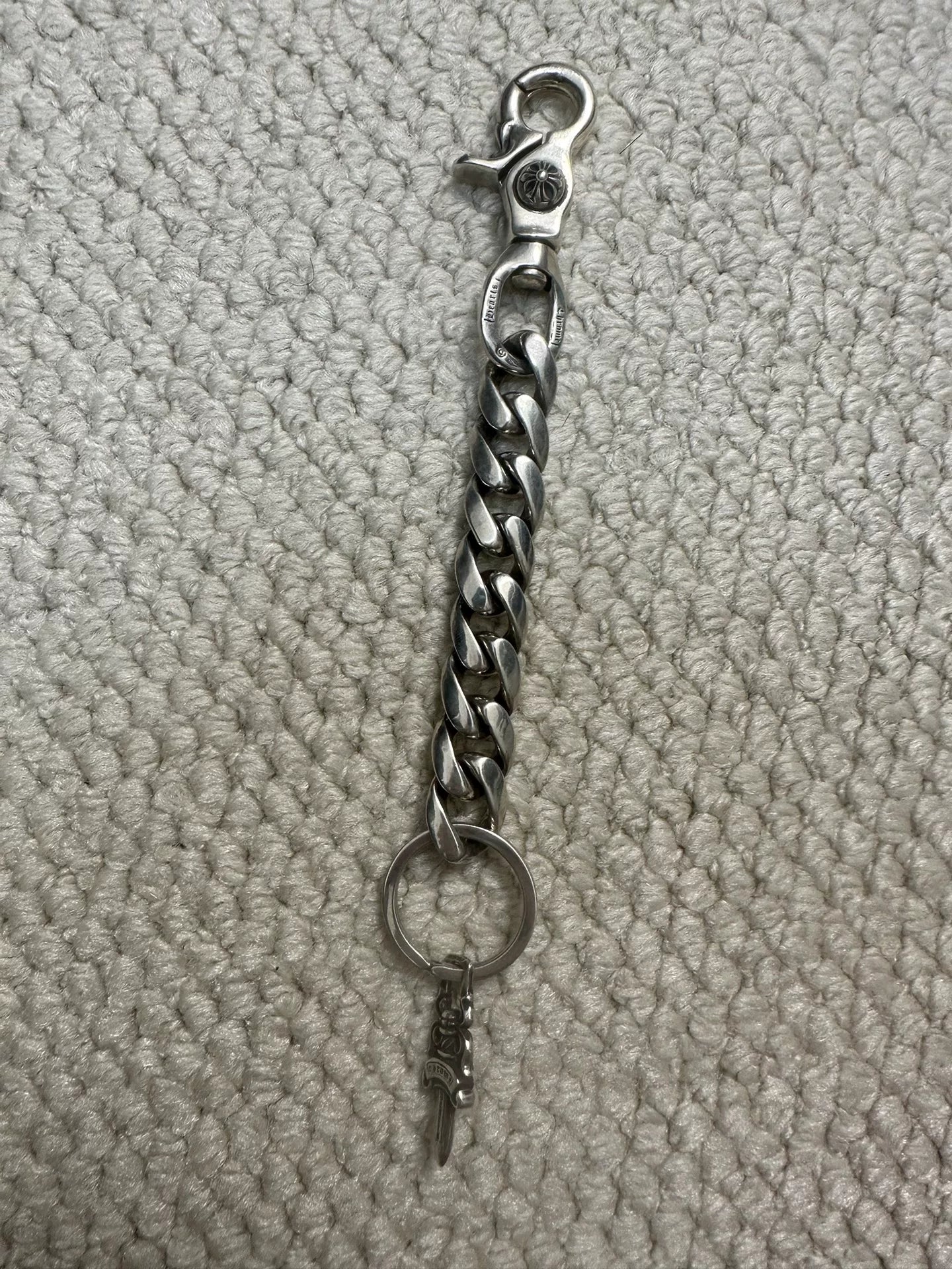 Chrome Hearts Fancy Sword Lobster Clasp Keychain
