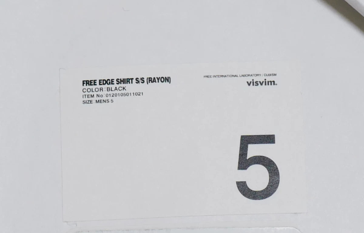 visvim free edge dragon short sleeve shirt