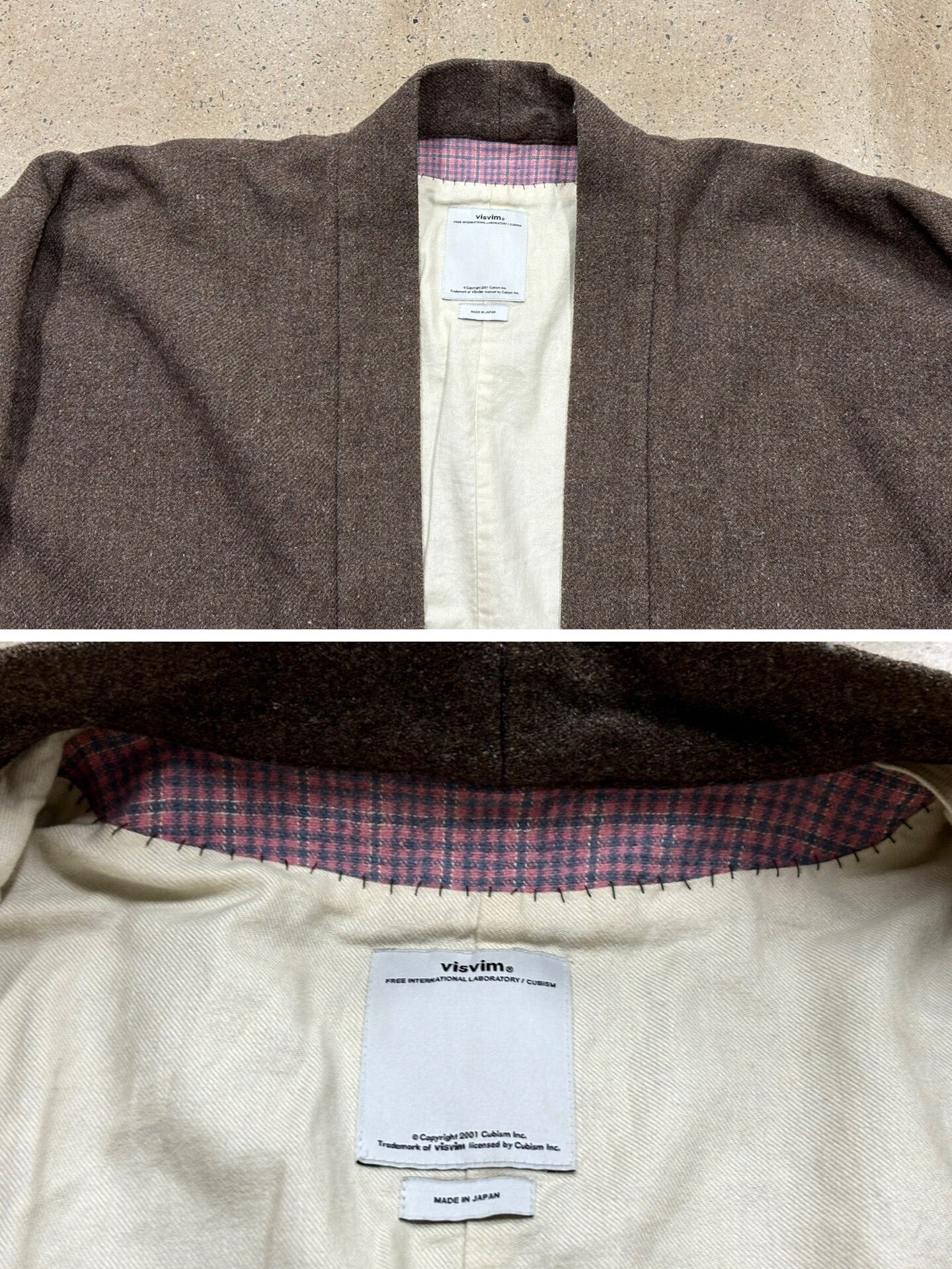 Visvim Sanjuro Jacket in Twill Wool