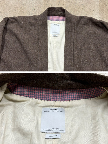 Visvim Sanjuro Jacket in Twill Wool