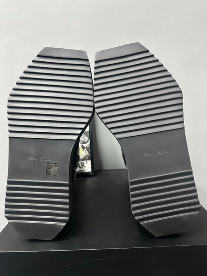 Rick Owens 25FW High Strap Thick Boots