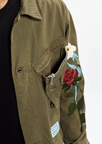 NEIGHBORHOOD Combat Embroidered Utility Jacket