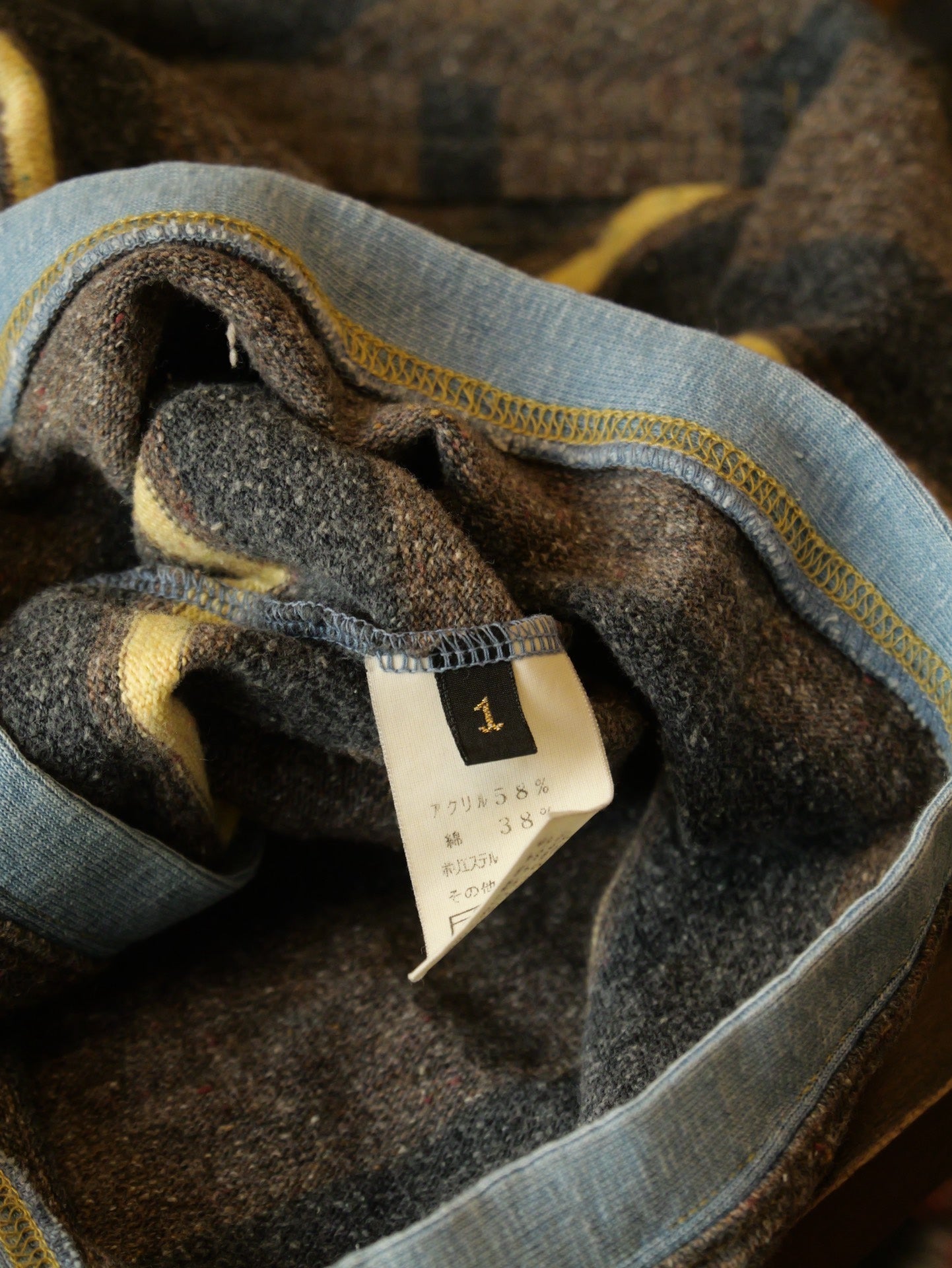 Kapital Three-Pocket Striped Cardigan