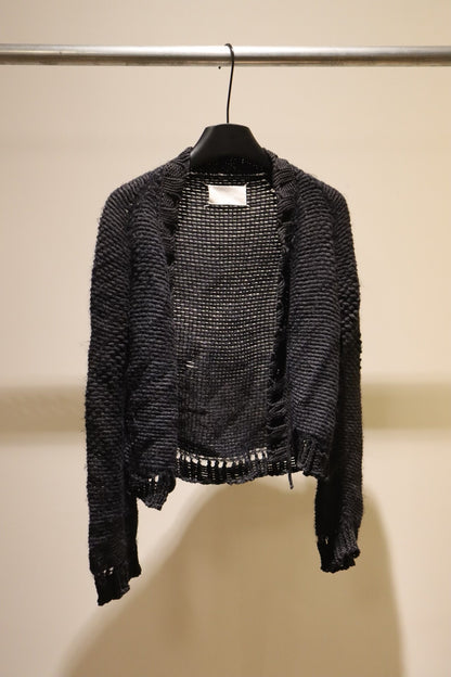 Maison Martin Margiela Knit Cardigan in Black
