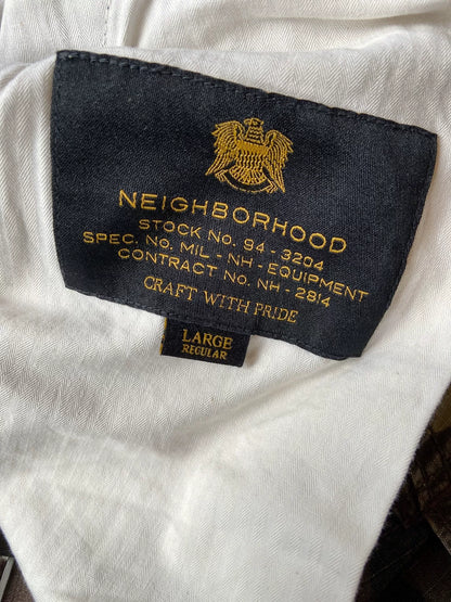 neighborhood camouflage cargo pants