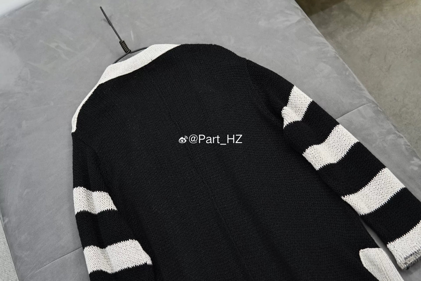 Yohji Yamamoto S/S 2021 Stripe Knit Jacket