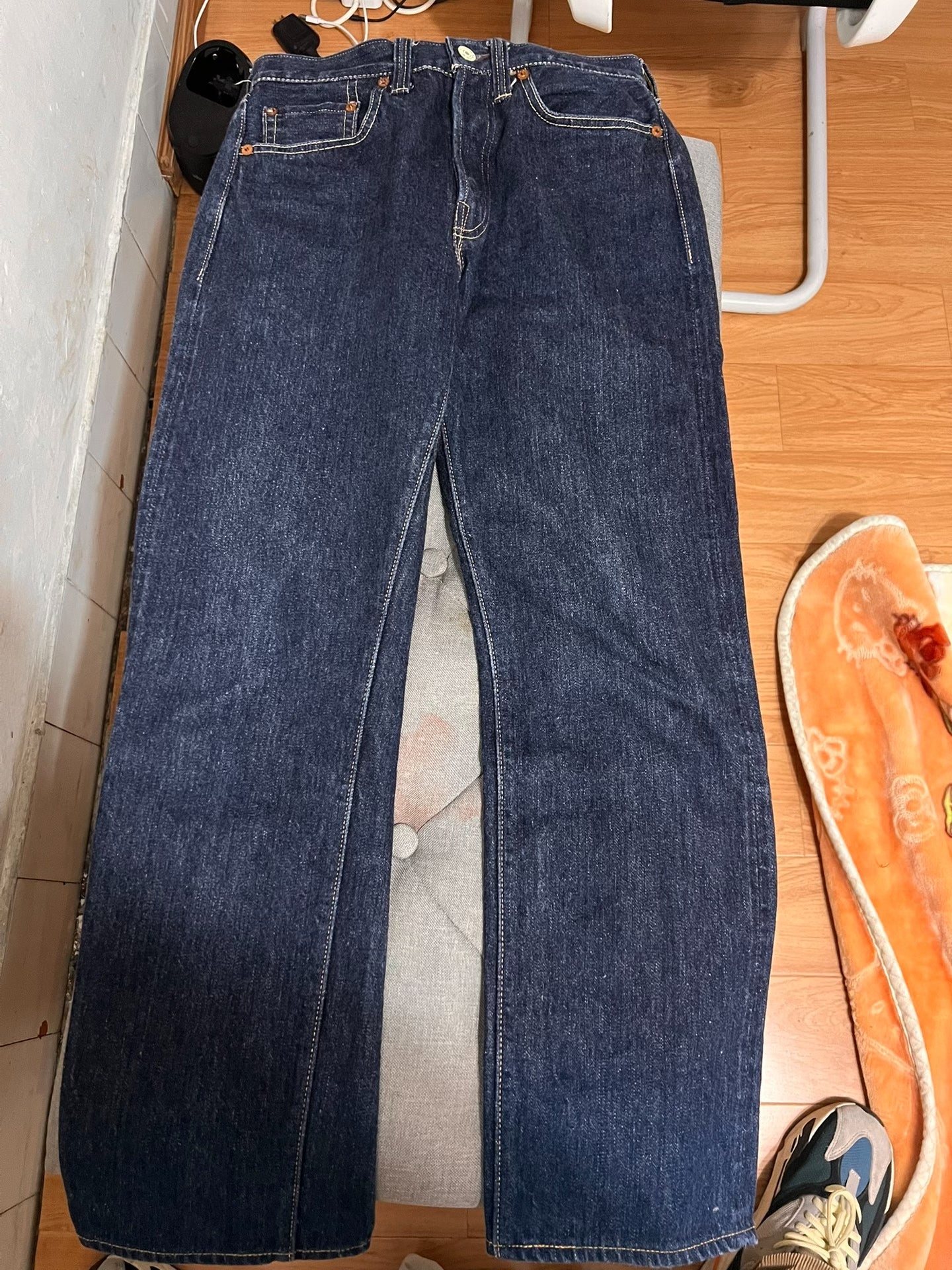 FREEWHEELERS 601XX 1951 Raw Denim Jeans 28
