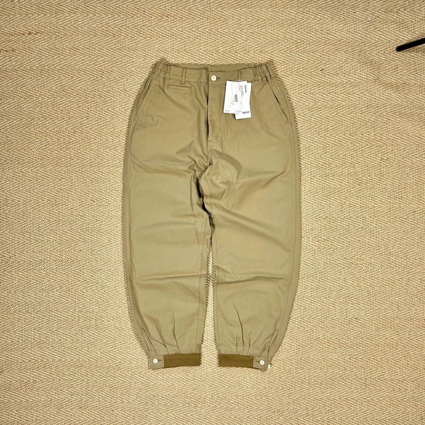 VISVIM CARROL Khaki Cargo Pants