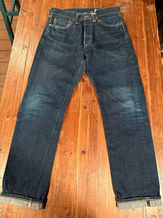 Flat Head 3012 Raw Denim Jeans