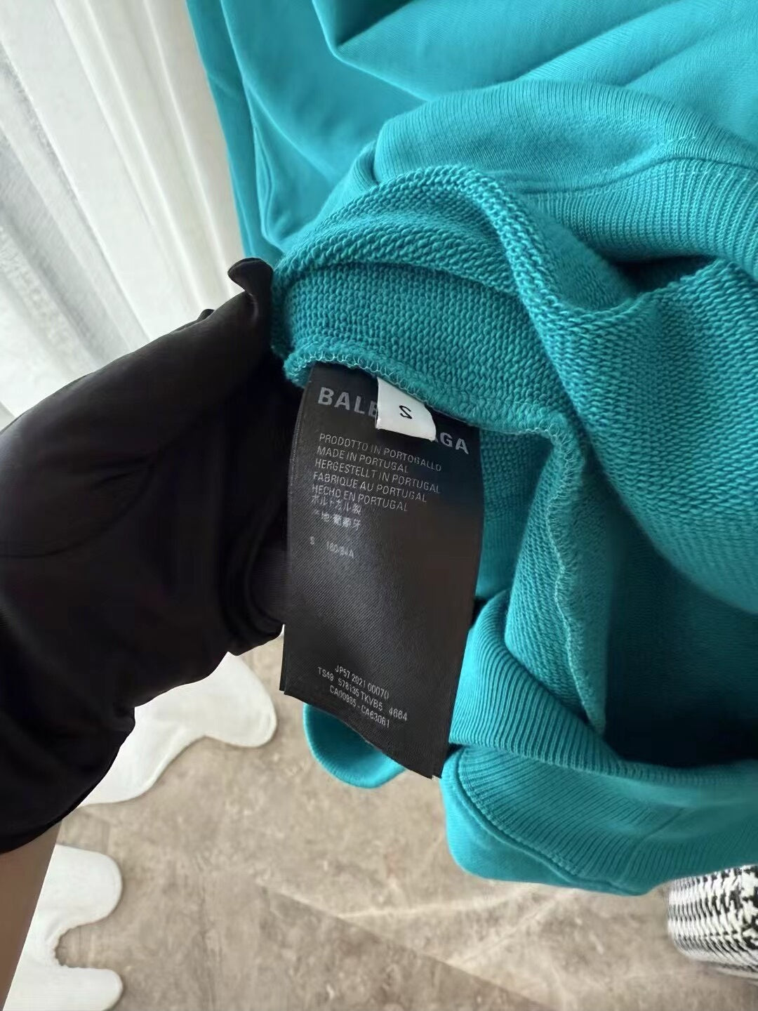 Balenciaga Embroidered Letter Sweatshirt