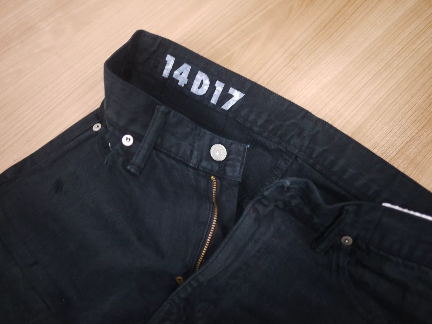 Visvim SOCIAL SCULPTURE D17 Black Jeans